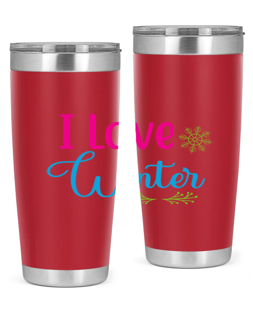I Love Winter 225#- winter- Tumbler