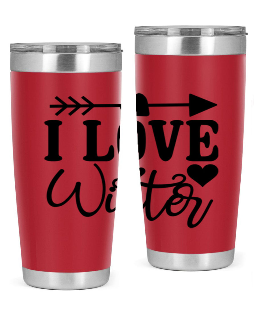 I Love Winter 227#- winter- Tumbler