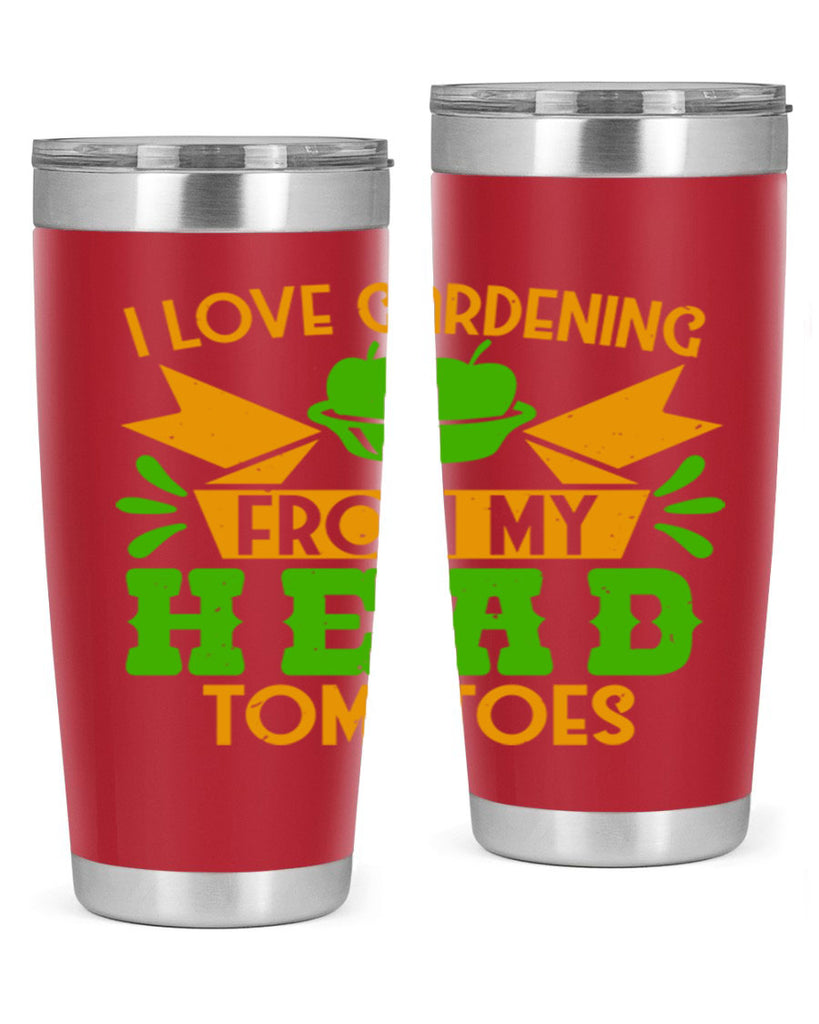 I love gardening from my head tomatoes 54#- farming and gardening- Tumbler