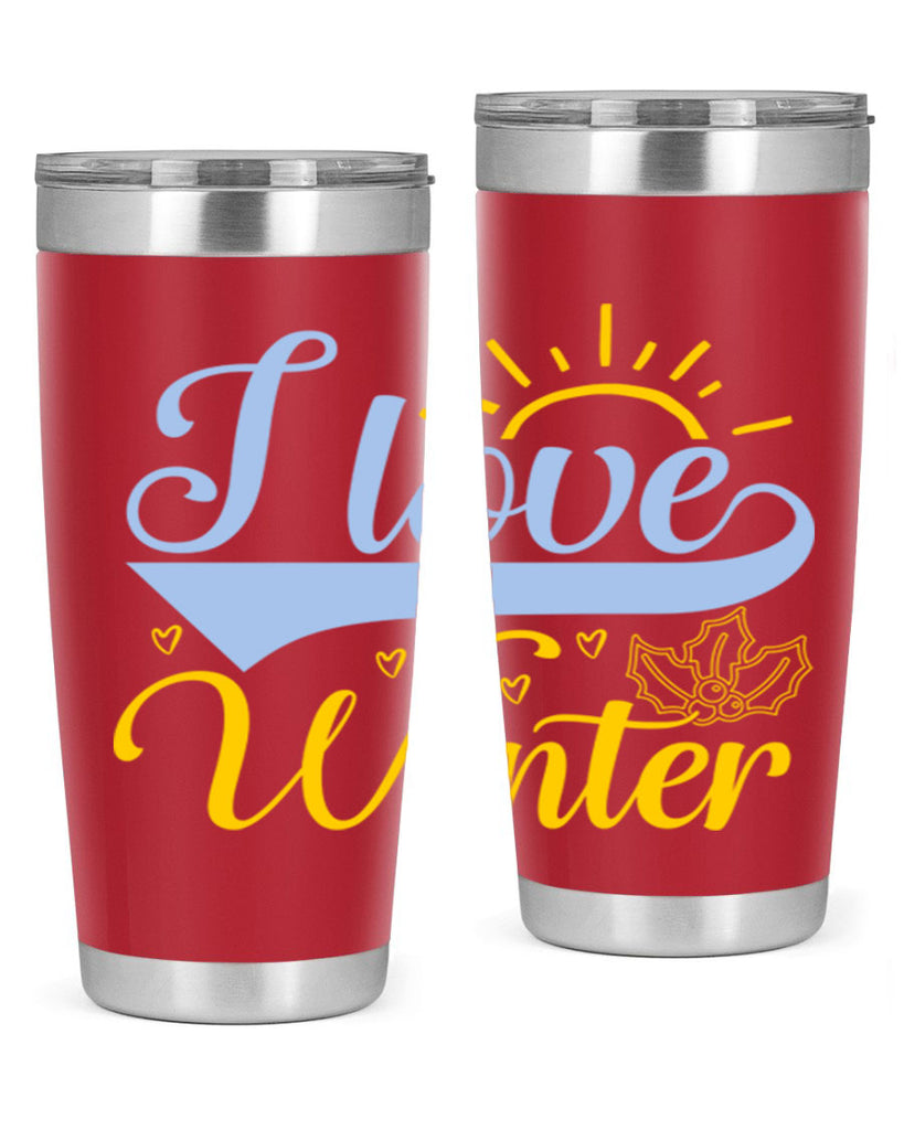 I love winter228#- winter- Tumbler