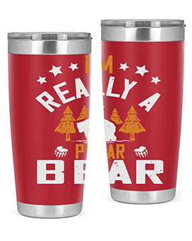 I'm really a polar bear 17#- Bears- Tumbler