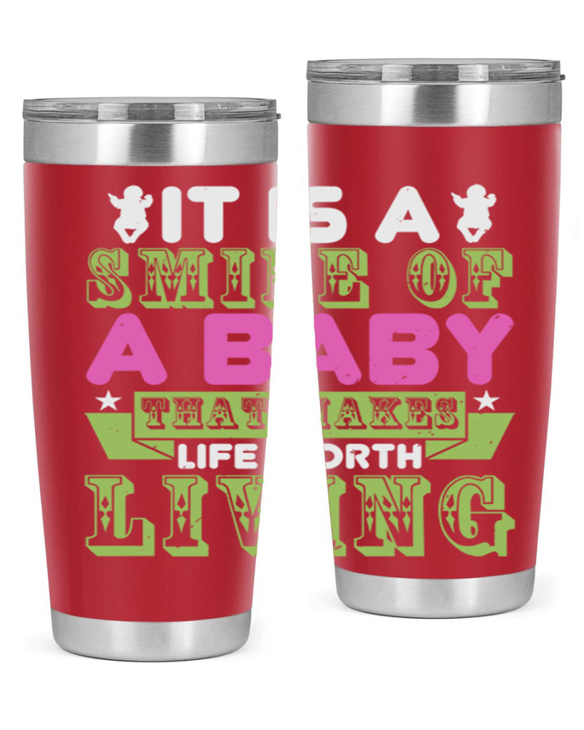 It is a smile of a baby Style 188#- baby- tumbler