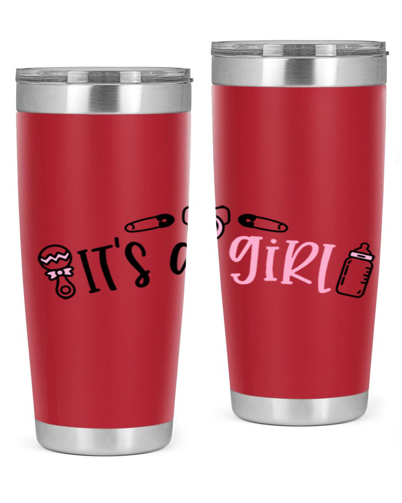 Its A Girl Style 78#- baby- tumbler