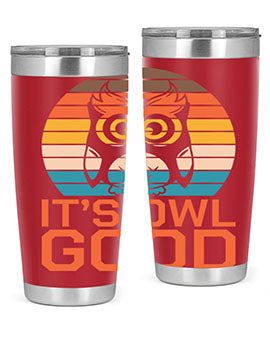 Its Owl Good Retro Owl A TurtleRabbit 10#- owl- Tumblers