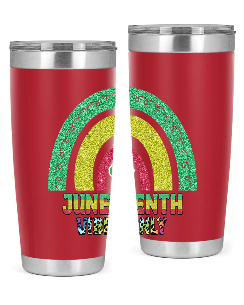 Juneteenth Vibes Only 5#- Juneteenth- tumbler