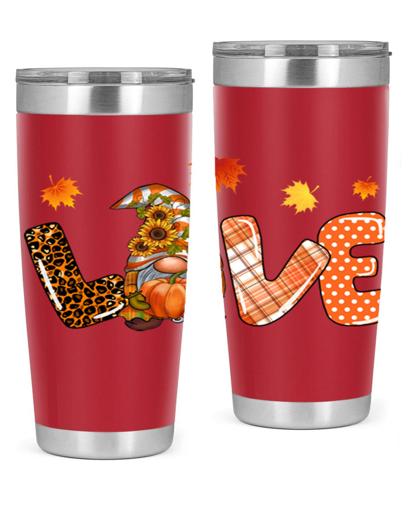 LOVEFallGnomeAutumn 416#- fall- Tumbler