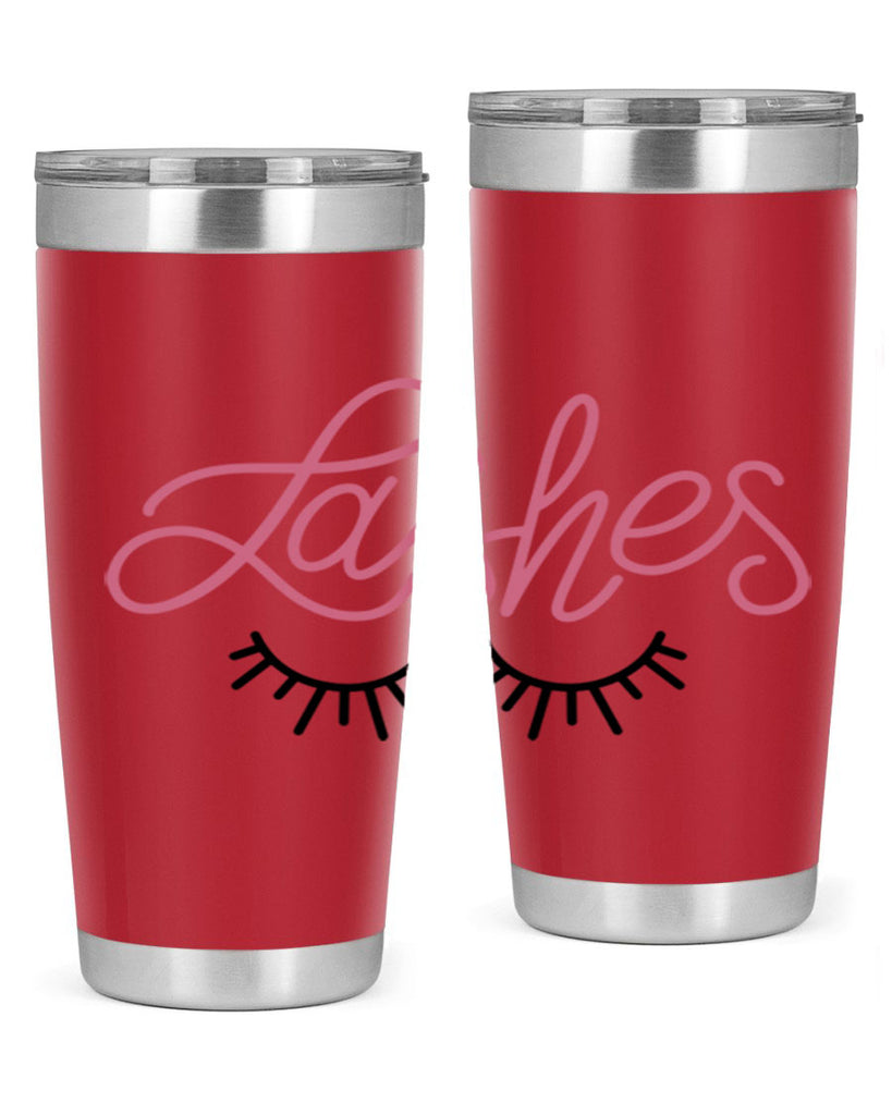 Lashes Style 63#- make up- Tumbler