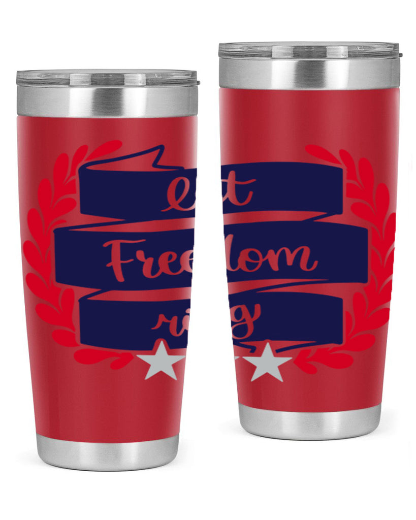 Let Freedom Ring Style 159#- Fourt Of July- Tumbler