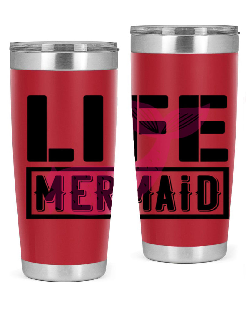 Life mermaid 303#- mermaid- Tumbler