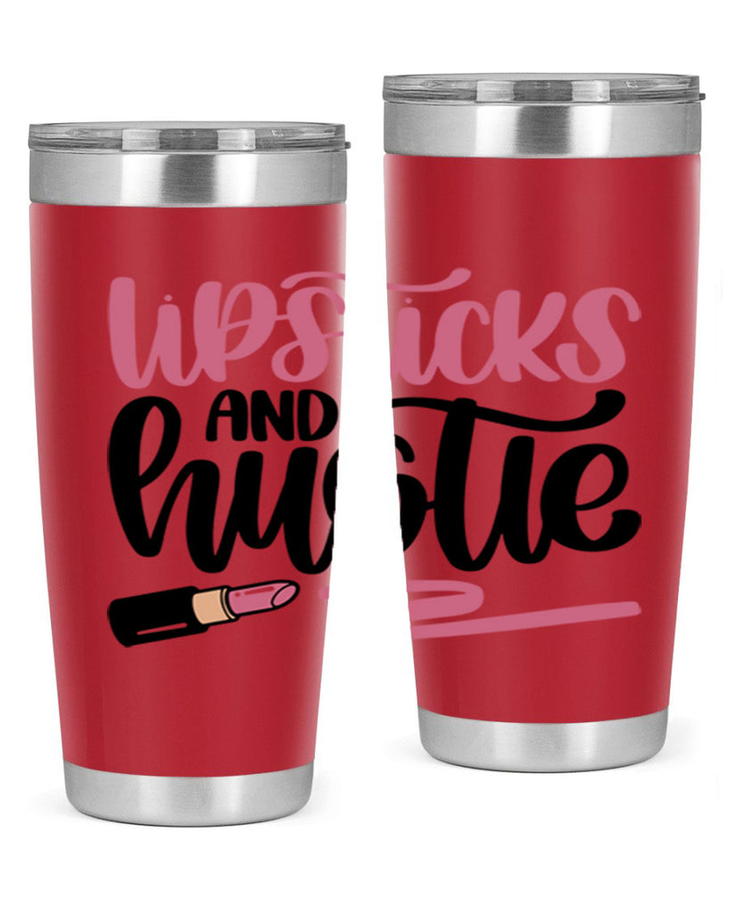 Lipstick And Hustie Style 58#- make up- Tumbler