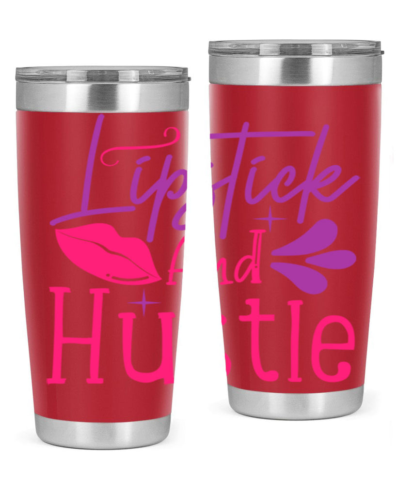 Lipstick And Hustle Style 229#- make up- Tumbler