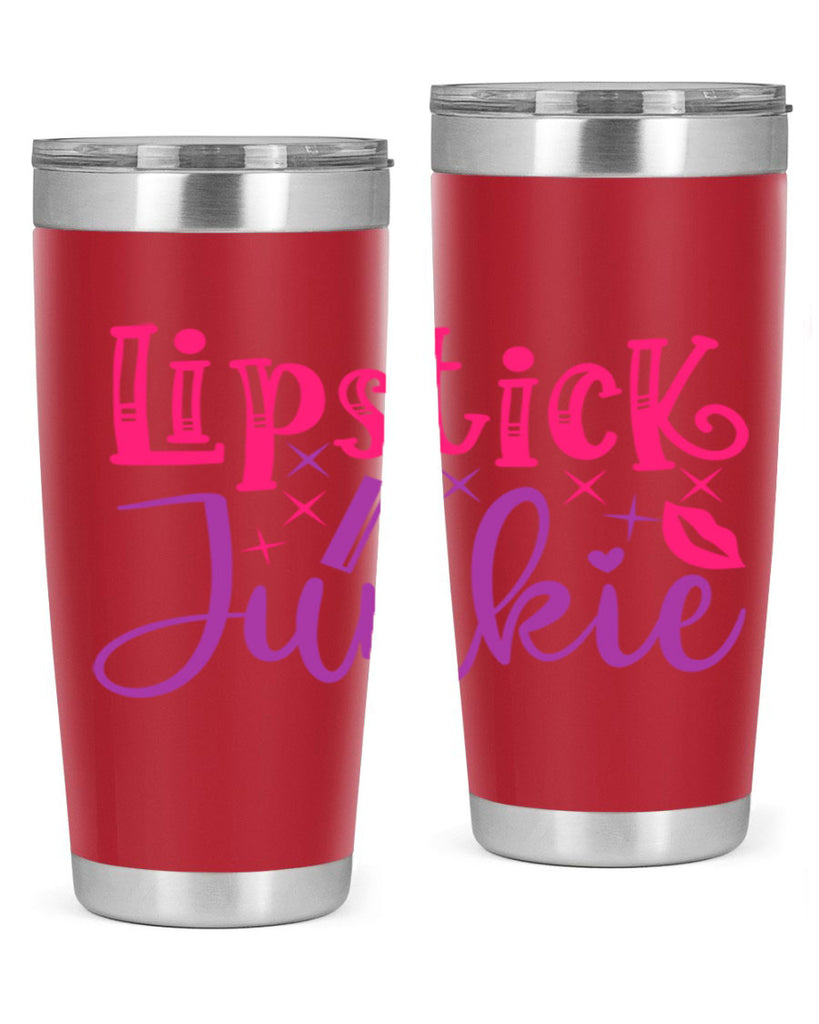 Lipstick Junkie Style 228#- make up- Tumbler