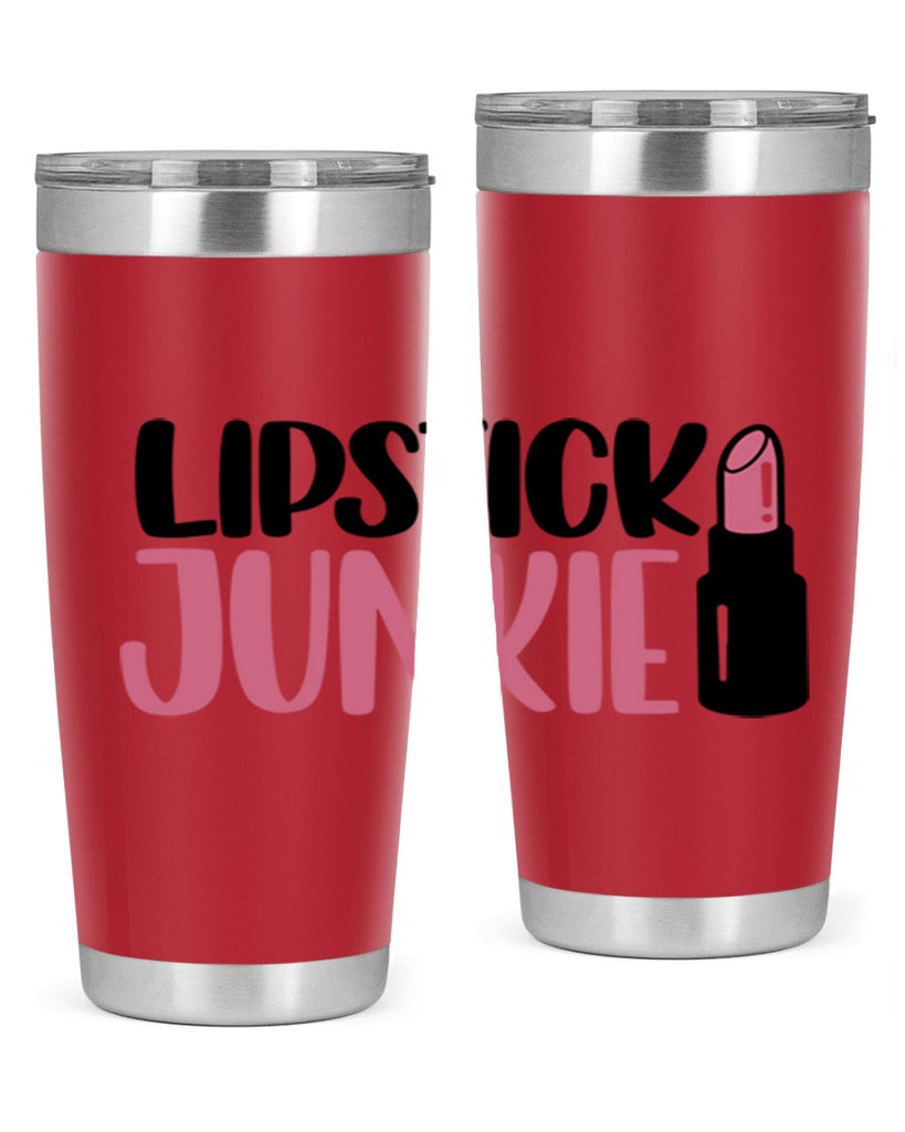 Lipstick Junkie Style 56#- make up- Tumbler