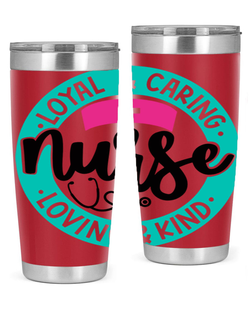 Loyal Caring Nurse Loving Kind Style Style 133#- nurse- tumbler