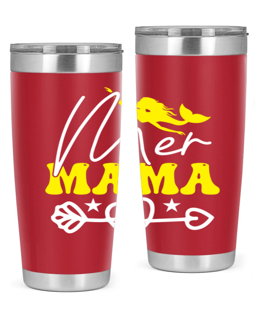 Mer Mama 332#- mermaid- Tumbler