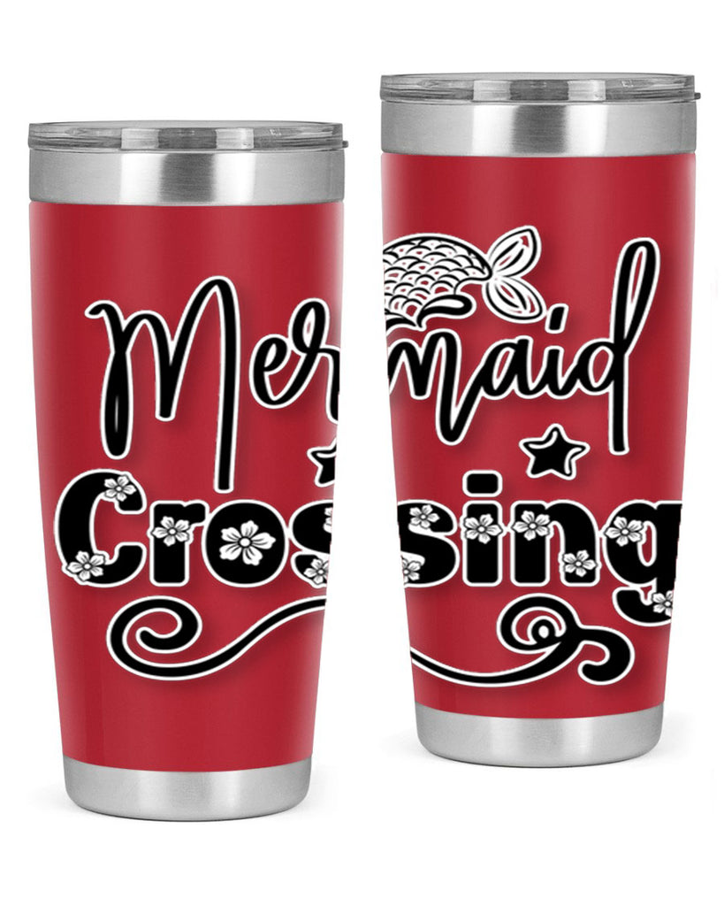 Mermaid Crossing 400#- mermaid- Tumbler