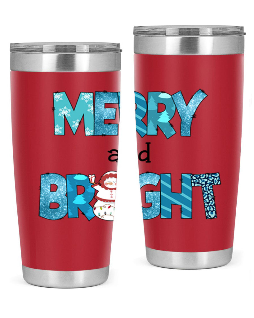 Merry and Bright 321#- winter- Tumbler