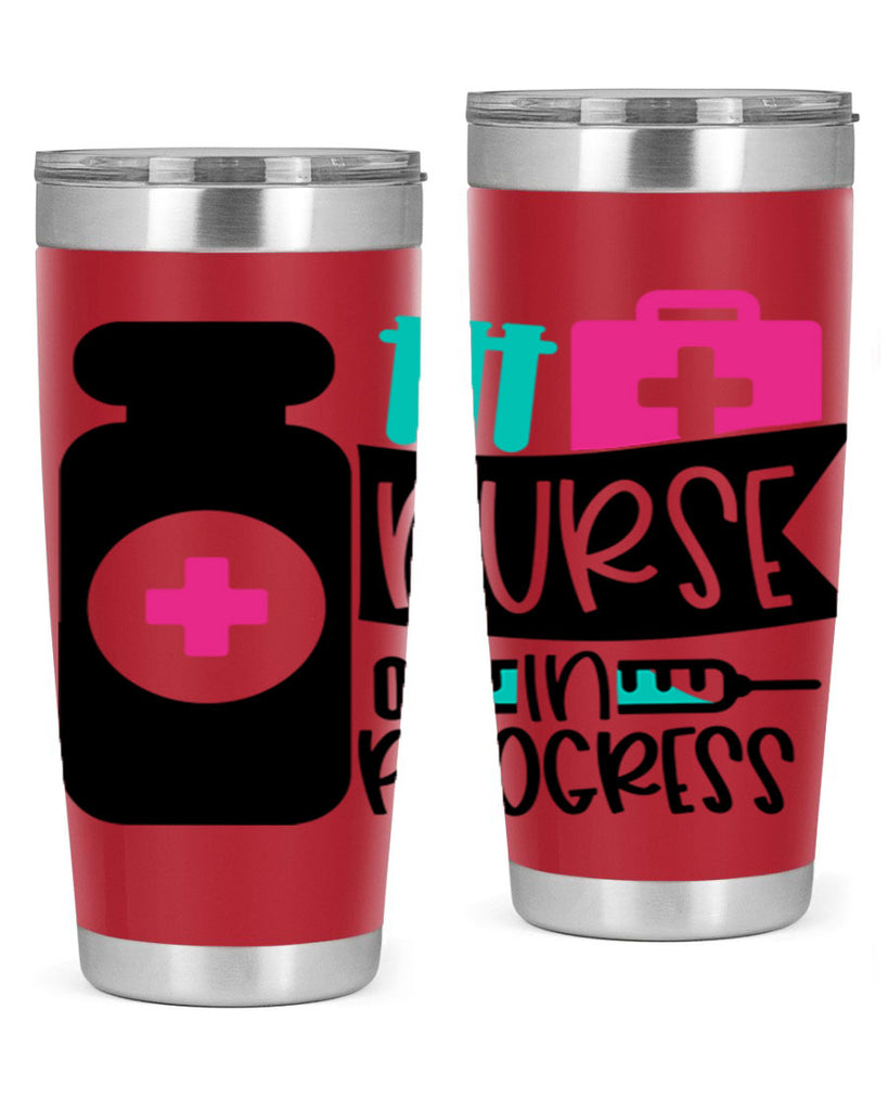 Nurse In Progress Style Style 111#- nurse- tumbler