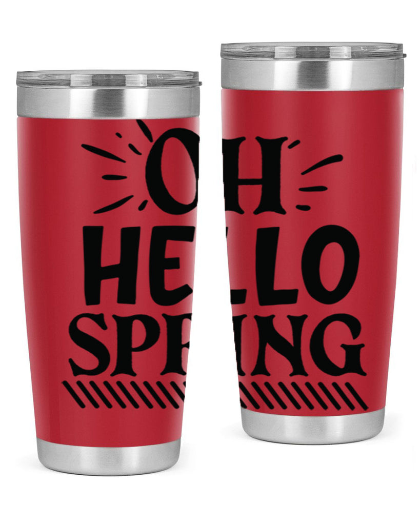 Oh hello spring 7#- spring- Tumbler