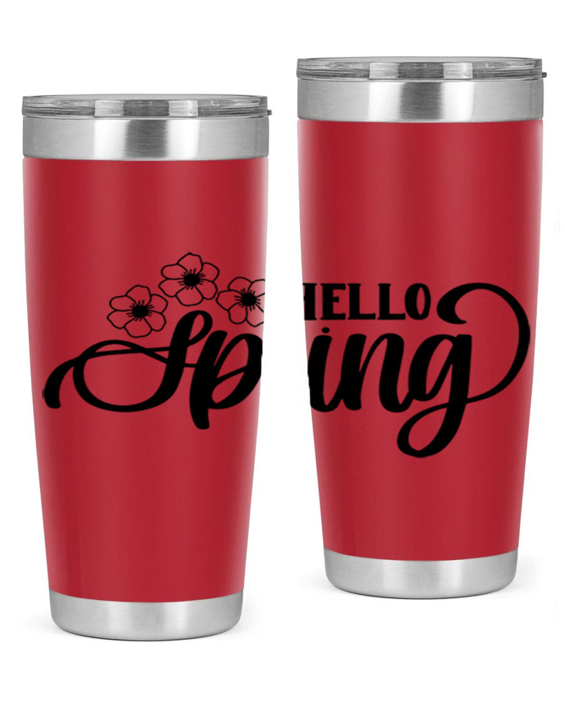 PNG_Hello Spring393#- spring- Tumbler