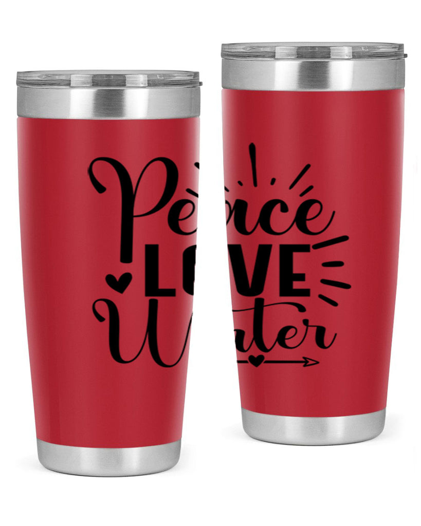 Peace Love Winter 331#- winter- Tumbler