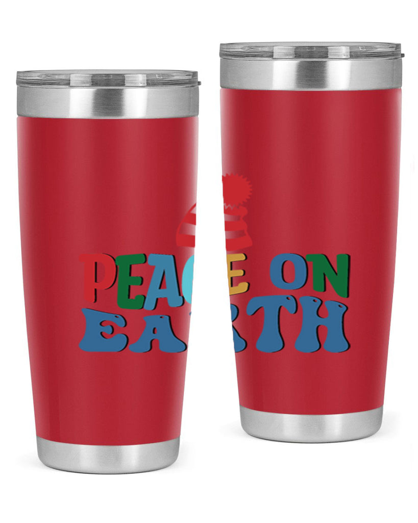 Peace on Earth 337#- winter- Tumbler