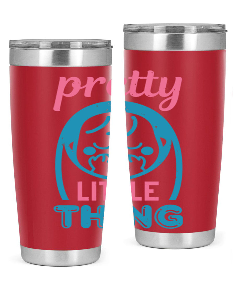 Pretty little Thing Style 19#- baby shower- tumbler