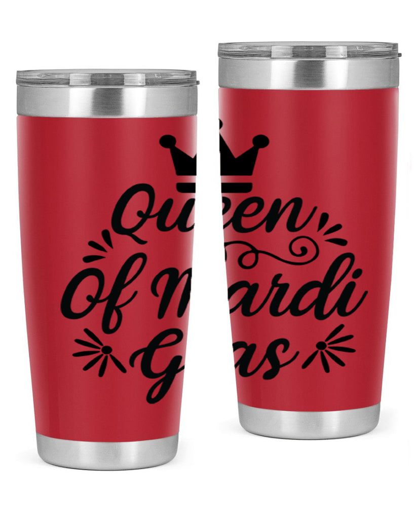 Queen Of Mardi Gras 135#- fashion- Cotton Tank