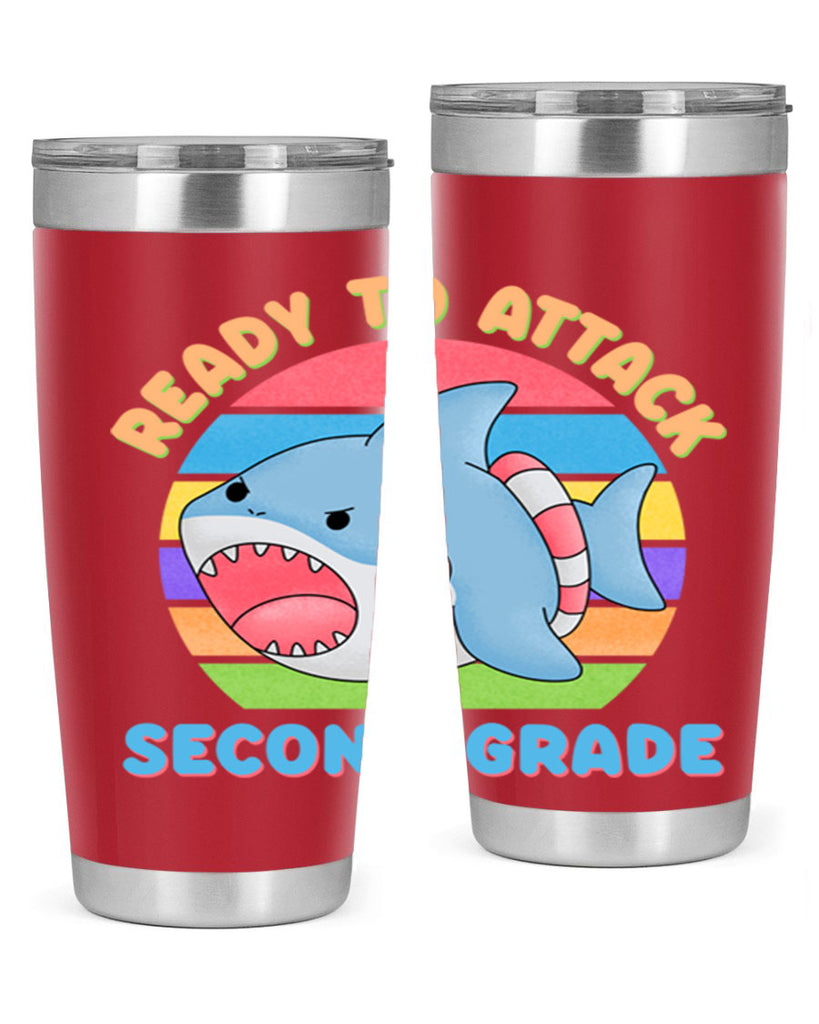 Ready to Attack 2nd Grade 19#- second grade- Tumbler