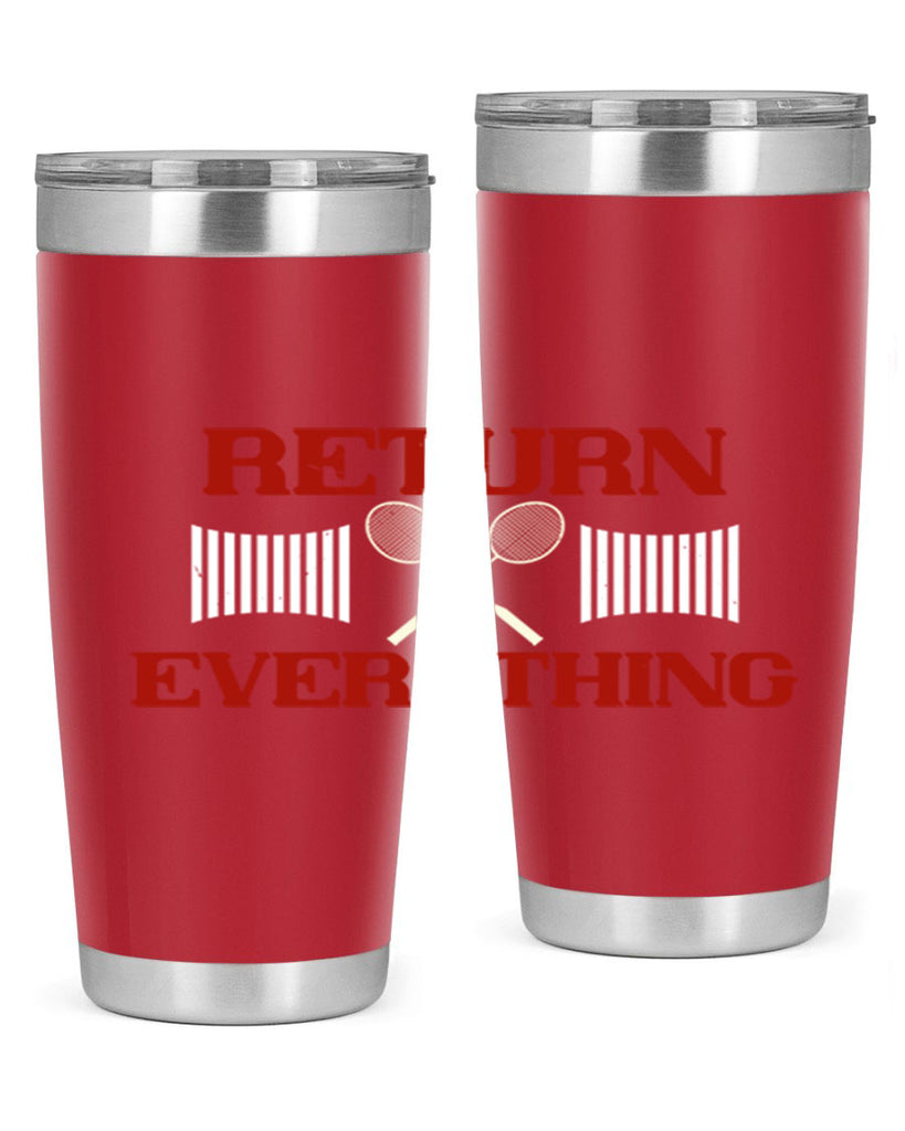 Return Everything 1892#- badminton- Tumbler