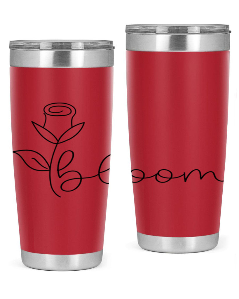 Rosebud line bloom400#- spring- Tumbler
