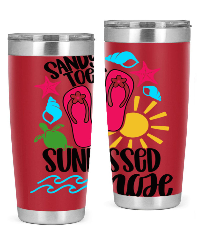 Sandy Toes Sunkissed Nose Style 27#- summer- Tumbler