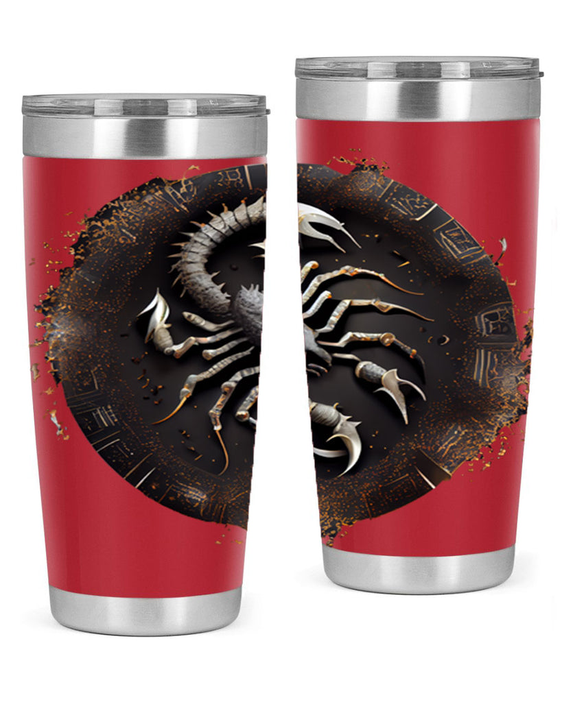 Scorpius 467#- zodiac- Tumbler