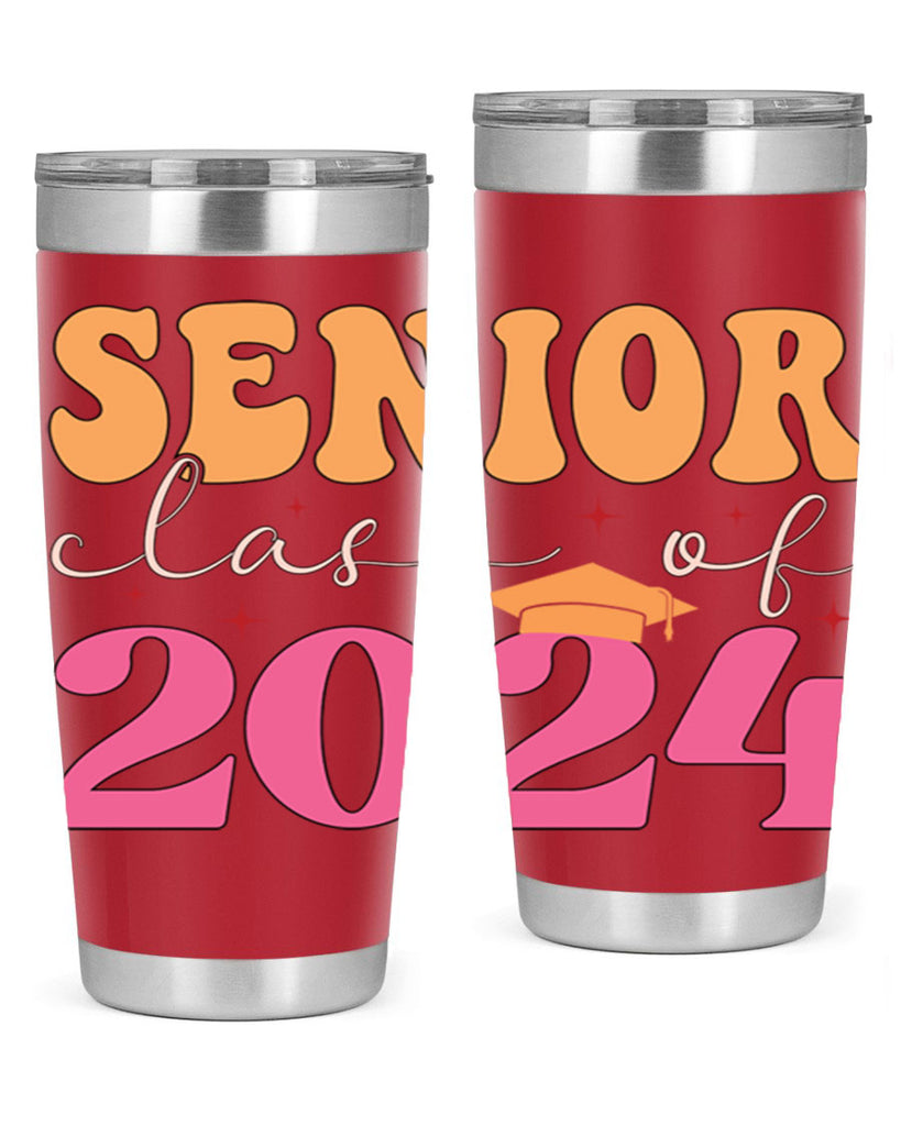 Senior class of 2024 17#- 12th grade- Tumbler