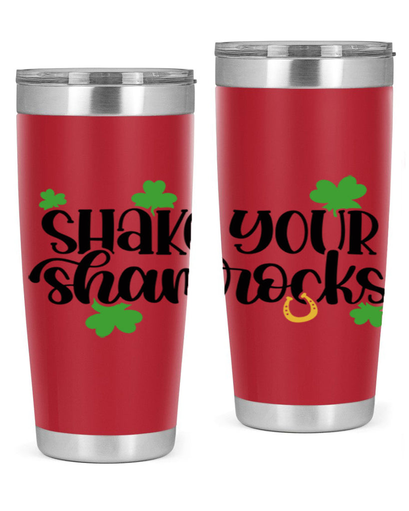 Shake Your Shamrocks Style 32#- St Patricks Day- Tumbler