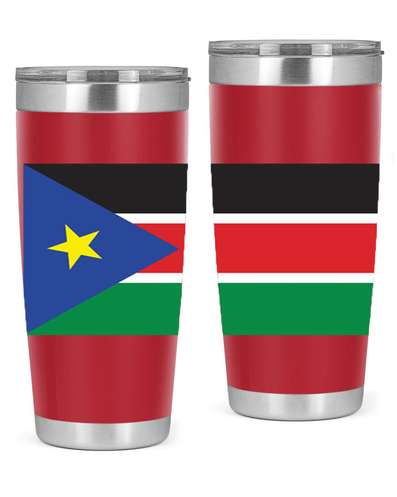 South Sudan 34#- world flags- Tumbler