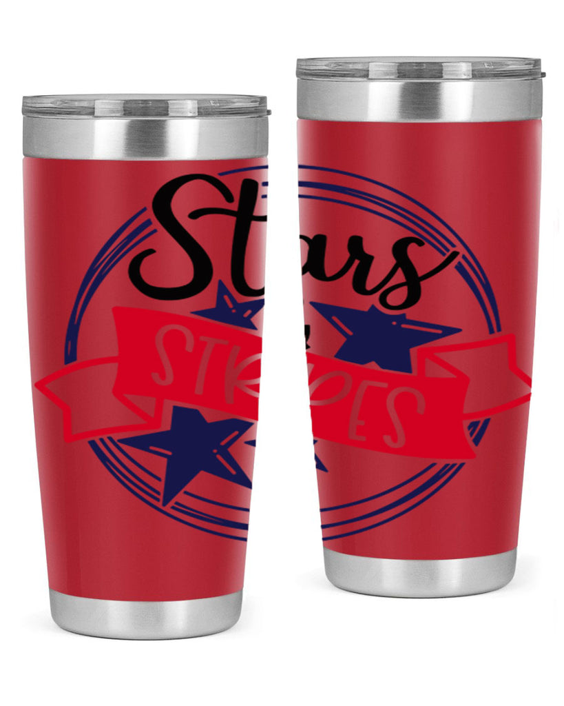 Stars StripeS Style 174#- Fourt Of July- Tumbler