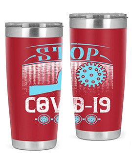 Stop covid Style 22#- corona virus- Tumbler