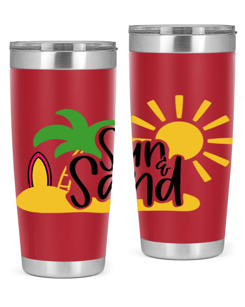 Sun Sand Style 17#- summer- Tumbler