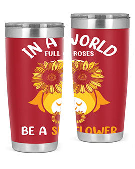 Sunflower Owl In A World A TurtleRabbit 18#- owl- Tumblers