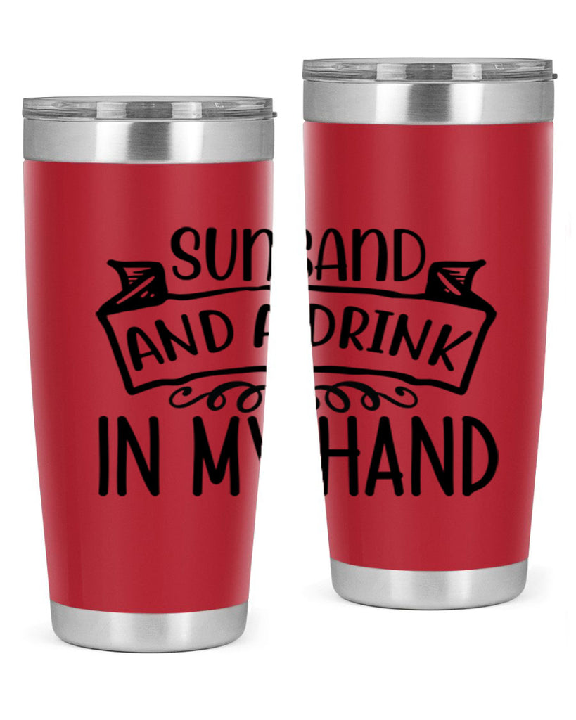 Sunsandandadrinkin 483#- zodiac- Tumbler
