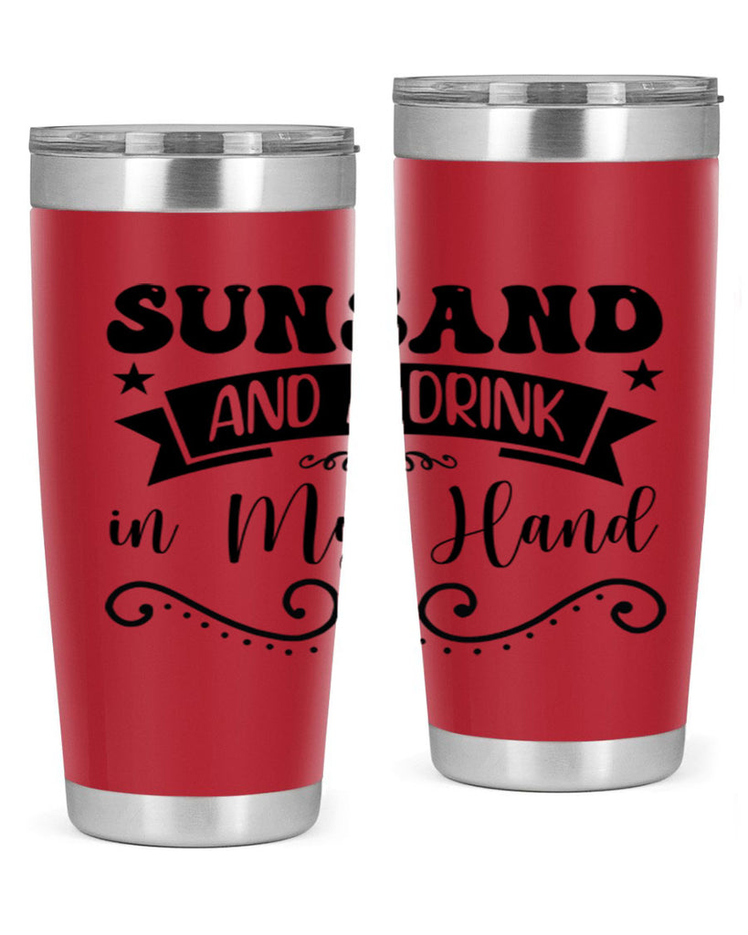 Sunsandandadrinkin 484#- zodiac- Tumbler