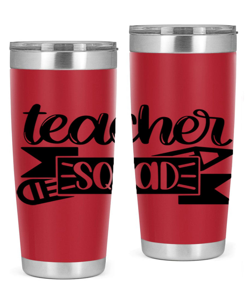 Teacher Squad Style 48#- teacher- tumbler