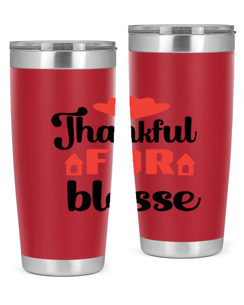 Thankful for blesse 599#- fall- Tumbler