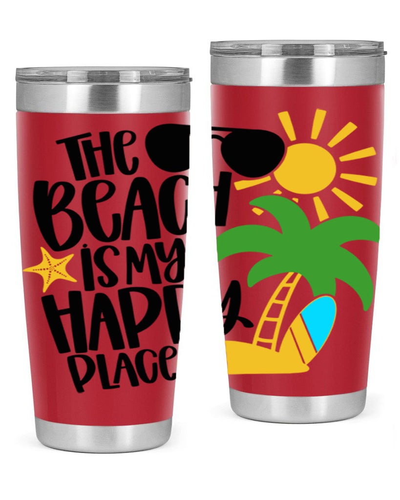 The Beach Is My Happy Place Style 12#- summer- Tumbler