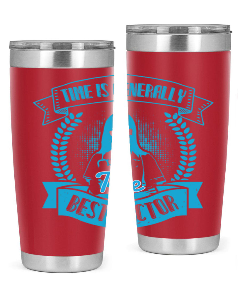 Time is generally the best doctor Style 12#- medical- tumbler