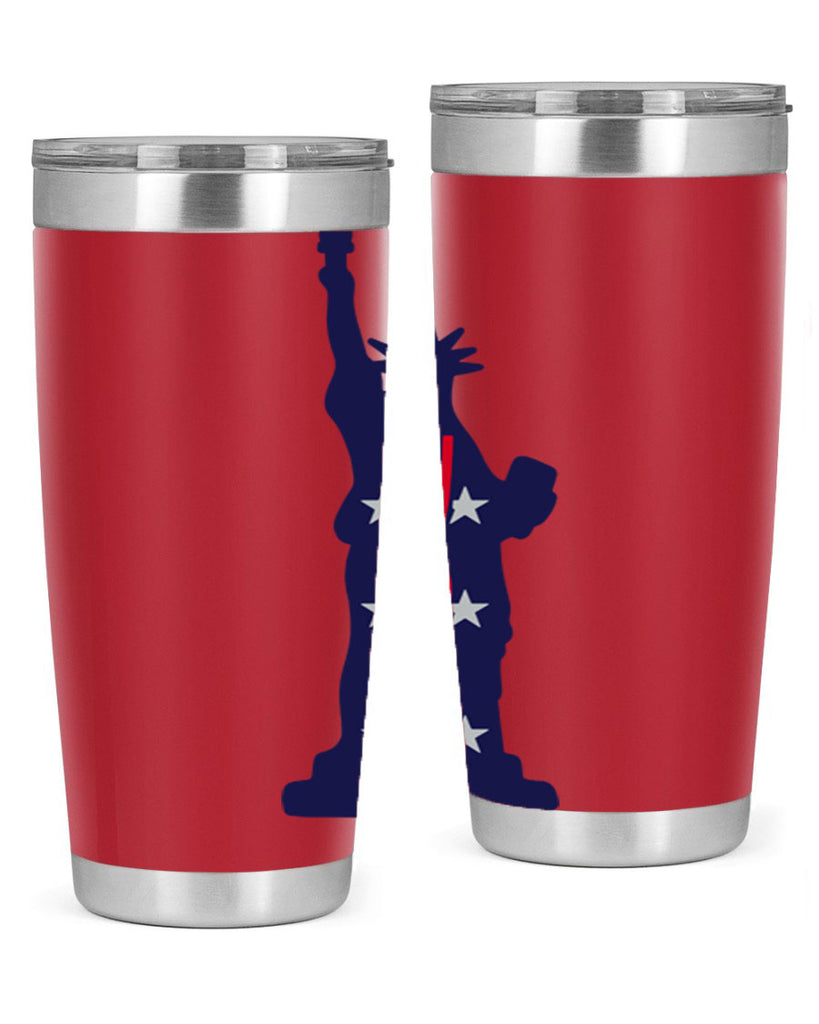USA Style 181#- Fourt Of July- Tumbler