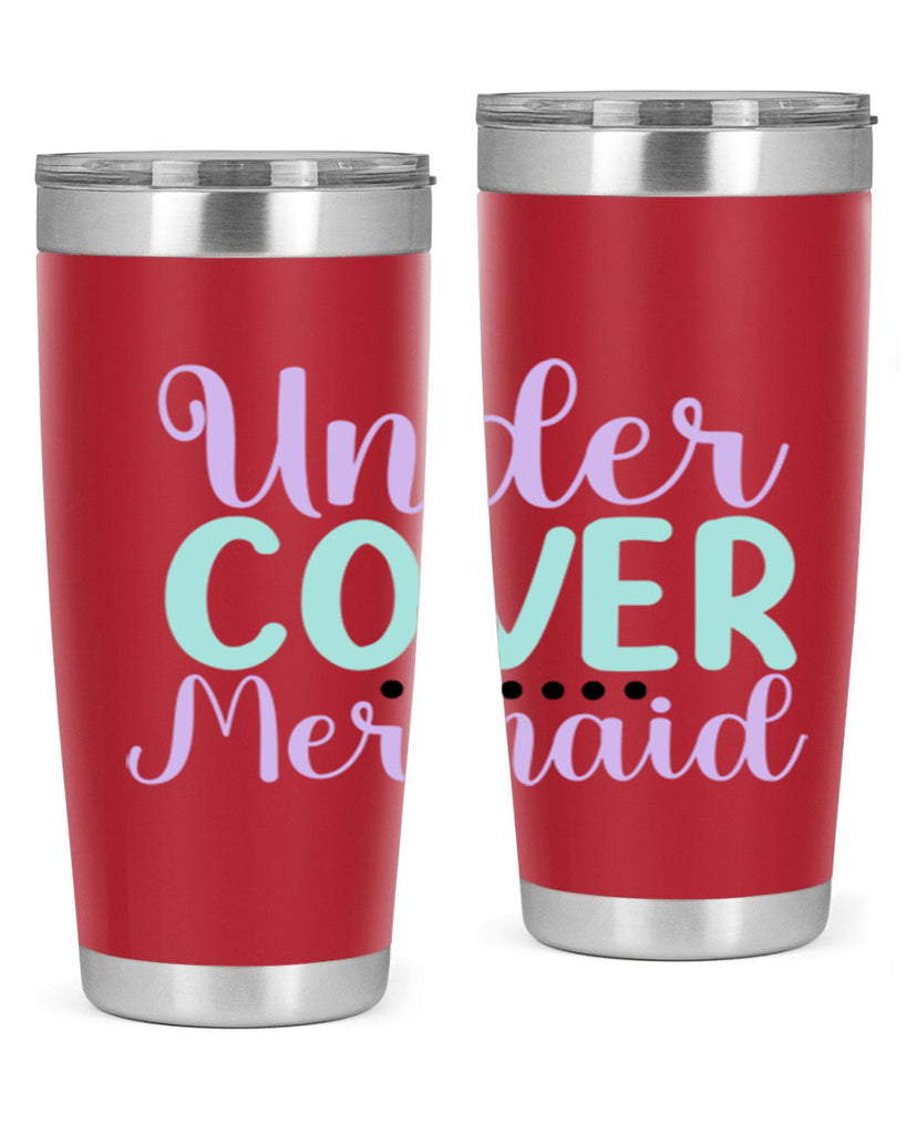 Under Cover Mermaid 639#- mermaid- Tumbler