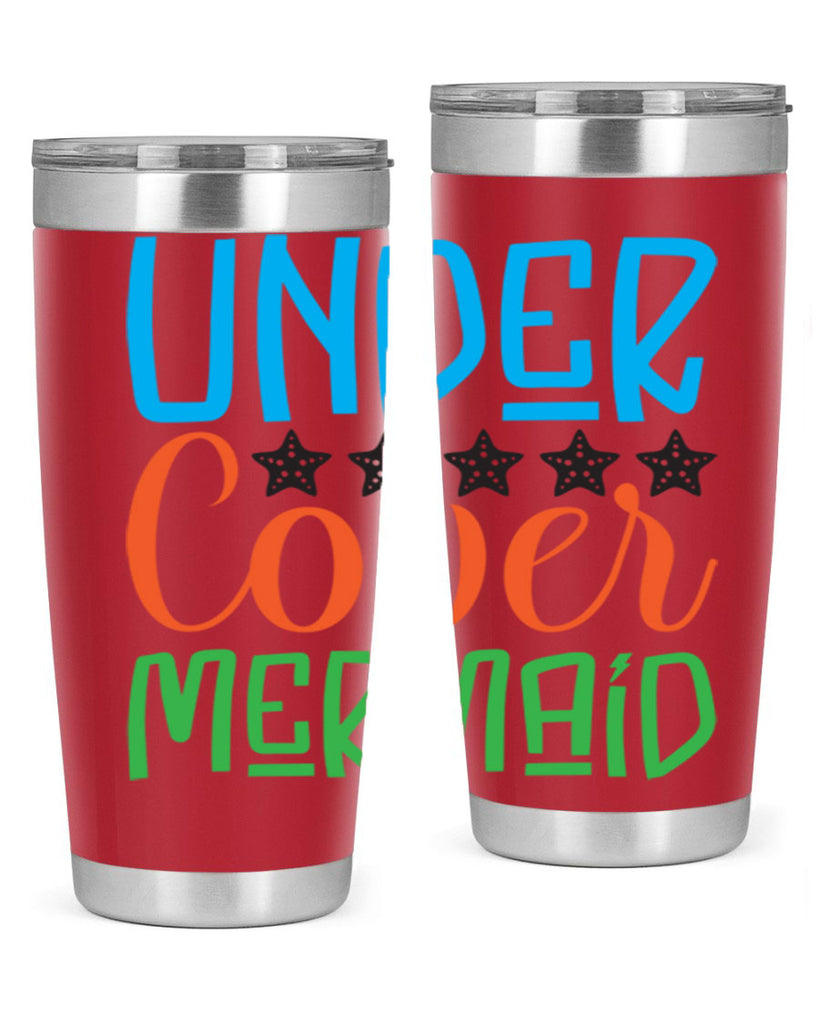 Under Cover Mermaid 648#- mermaid- Tumbler