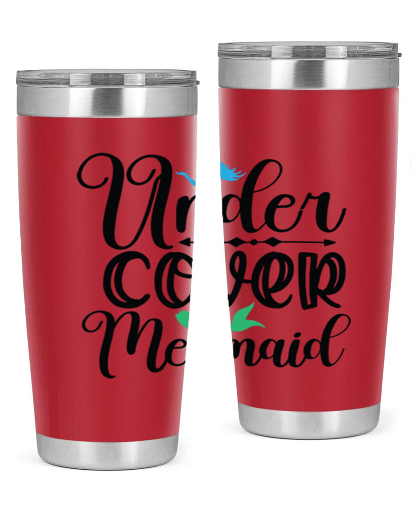 Under Cover Mermaid 651#- mermaid- Tumbler